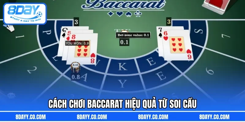 Cách chơi Baccarat hiệu quả từ soi cầu 