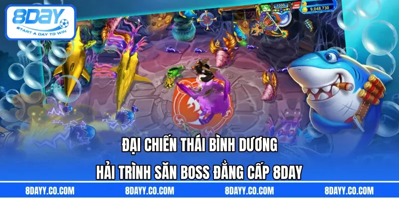 Đại Chiến Thái Bình Dương | Hải Trình Săn Boss Đẳng Cấp 8DAY