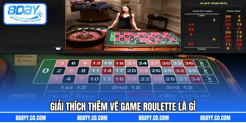 Giải thích thêm về game Roulette là gì