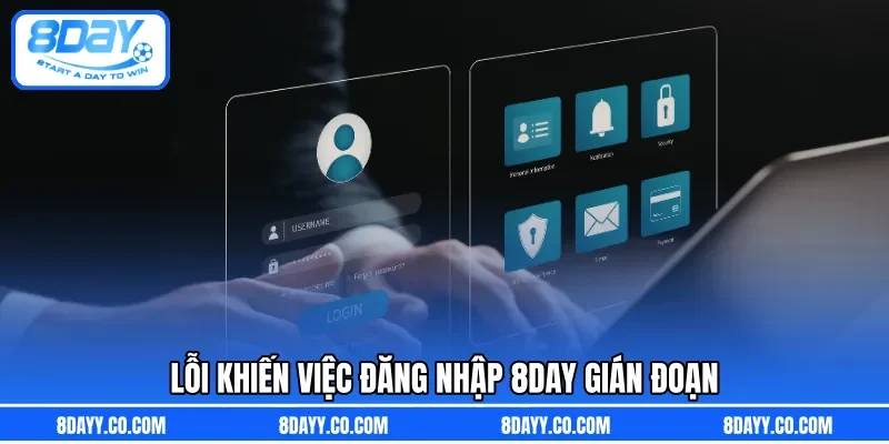 Lỗi khiến việc đăng nhập 8DAY gián đoạn 