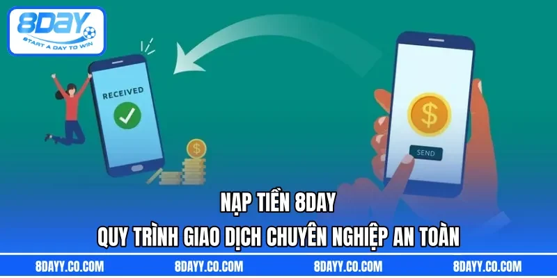Nạp Tiền 8DAY | Quy Trình Giao Dịch Chuyên Nghiệp An Toàn