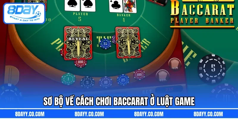 Sơ bộ về cách chơi Baccarat ở luật game